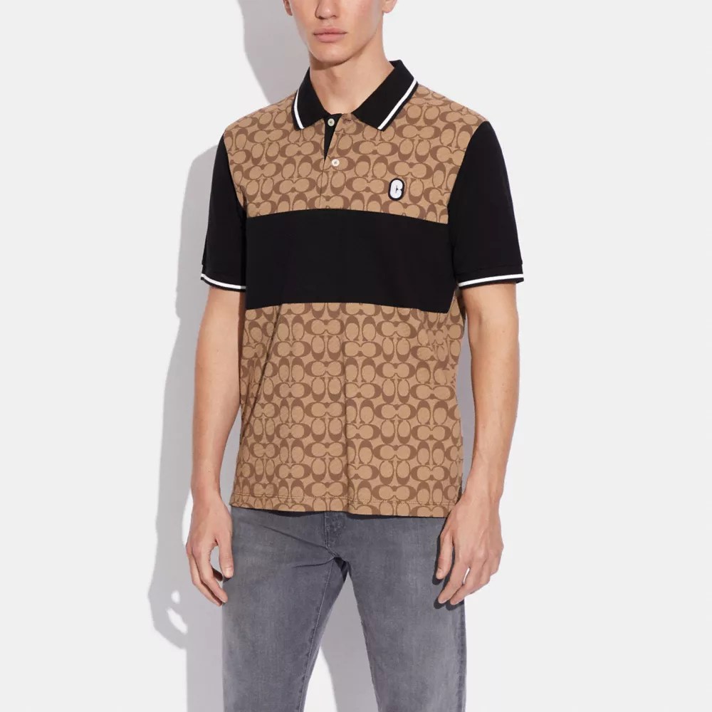 Introducir 57+ imagen coach mens polo Abzlocal.mx