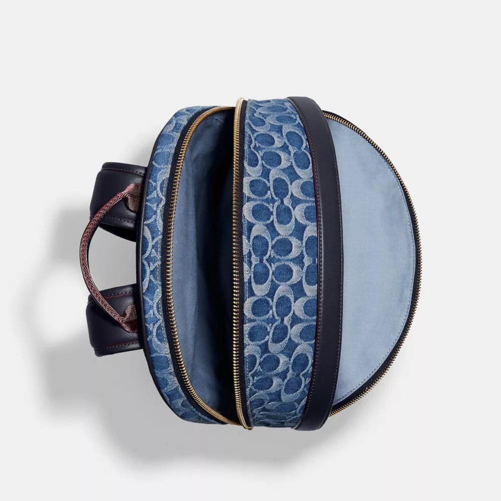 COACH® Charter Backpack In Signature Denim atelieryuwa.ciao.jp