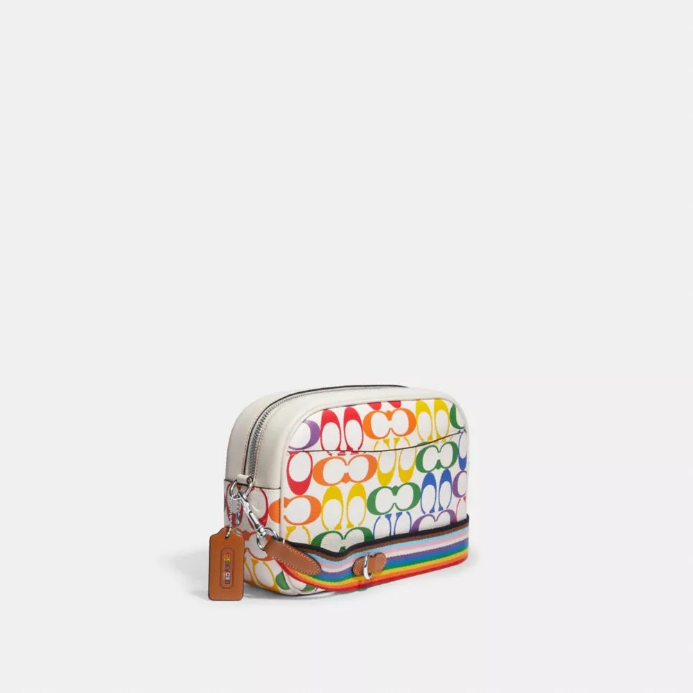 Coach Camera Bag In Rainbow