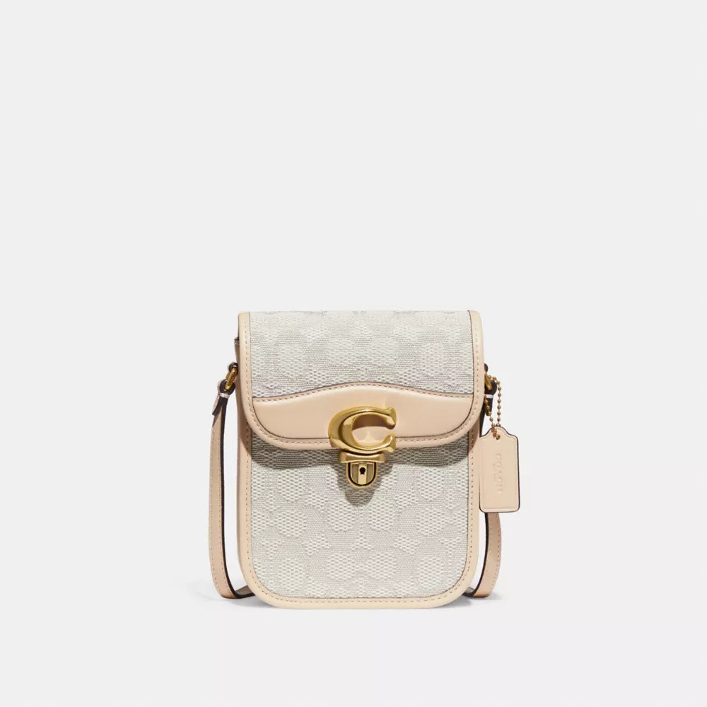COACH® Tall Studio Crossbody In Signature Jacquard