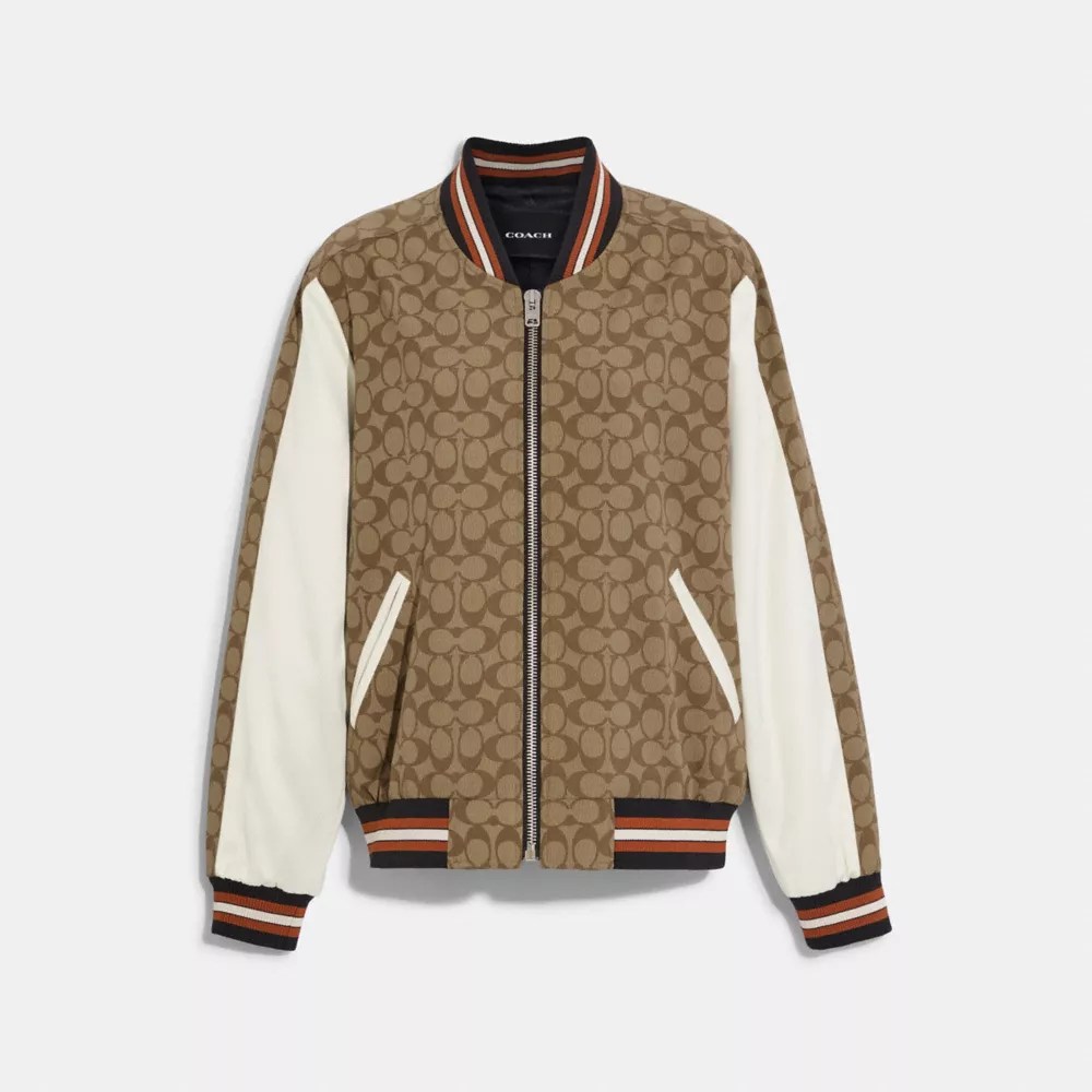 COACH® Signature Souvenir Jacket