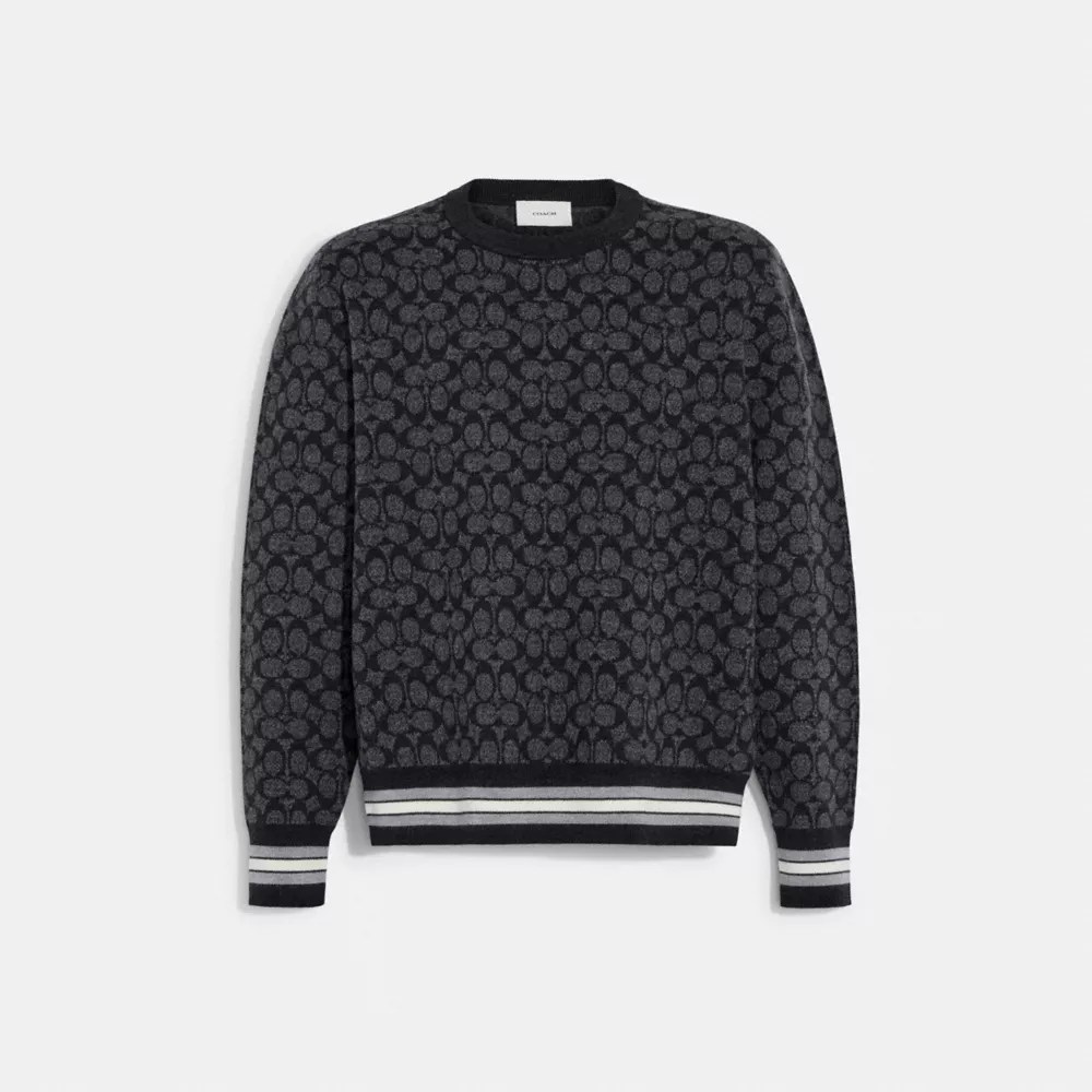 COACH® Signature Sweater
