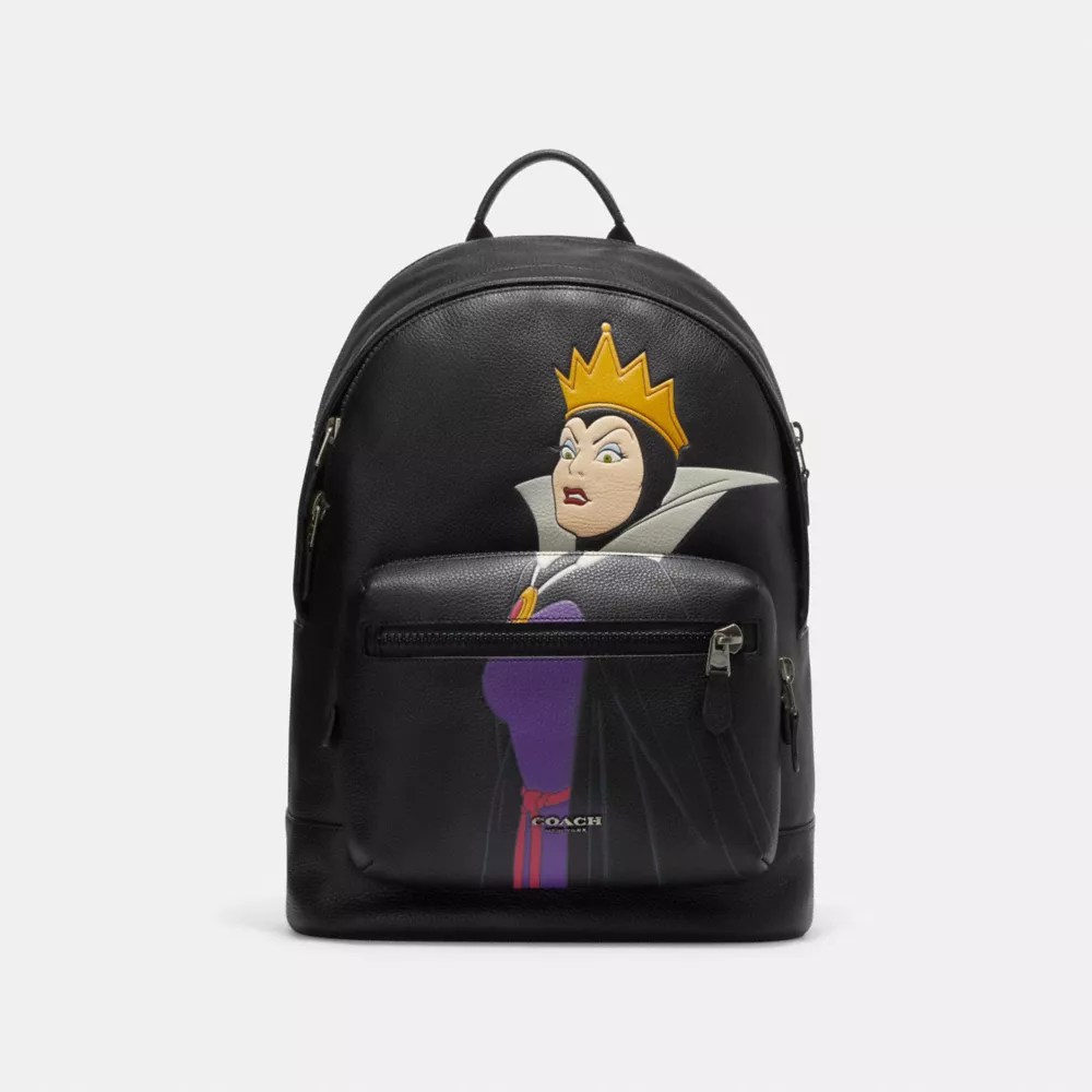 COACH® Disney X Coach West Backpack With Evil Queen Motif