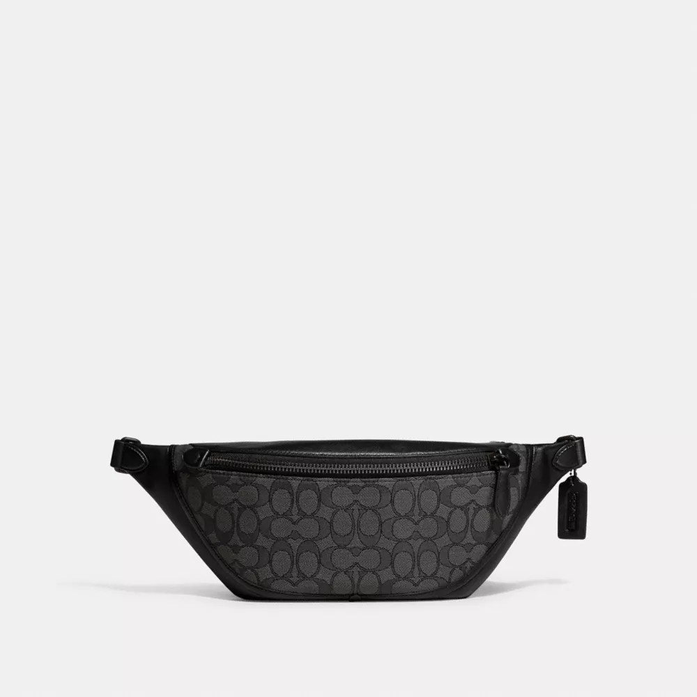 COACH® League Belt Bag In Signature Jacquard