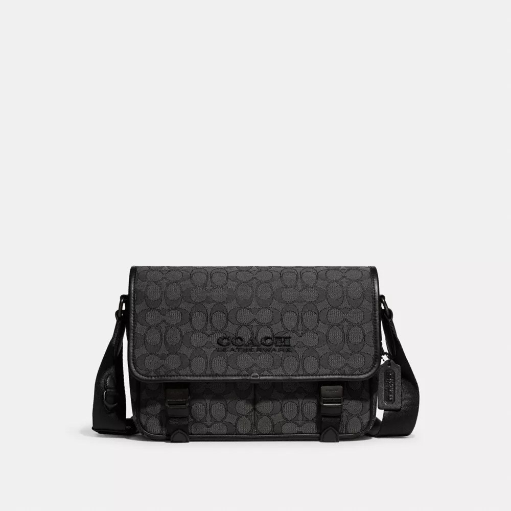COACH® League Messenger Bag In Signature Jacquard