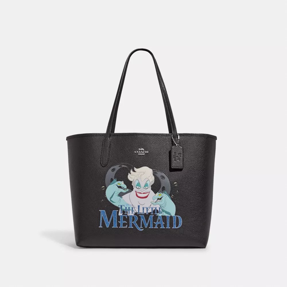 COACH® Disney X Coach City Tote With Signature Canvas Interior And