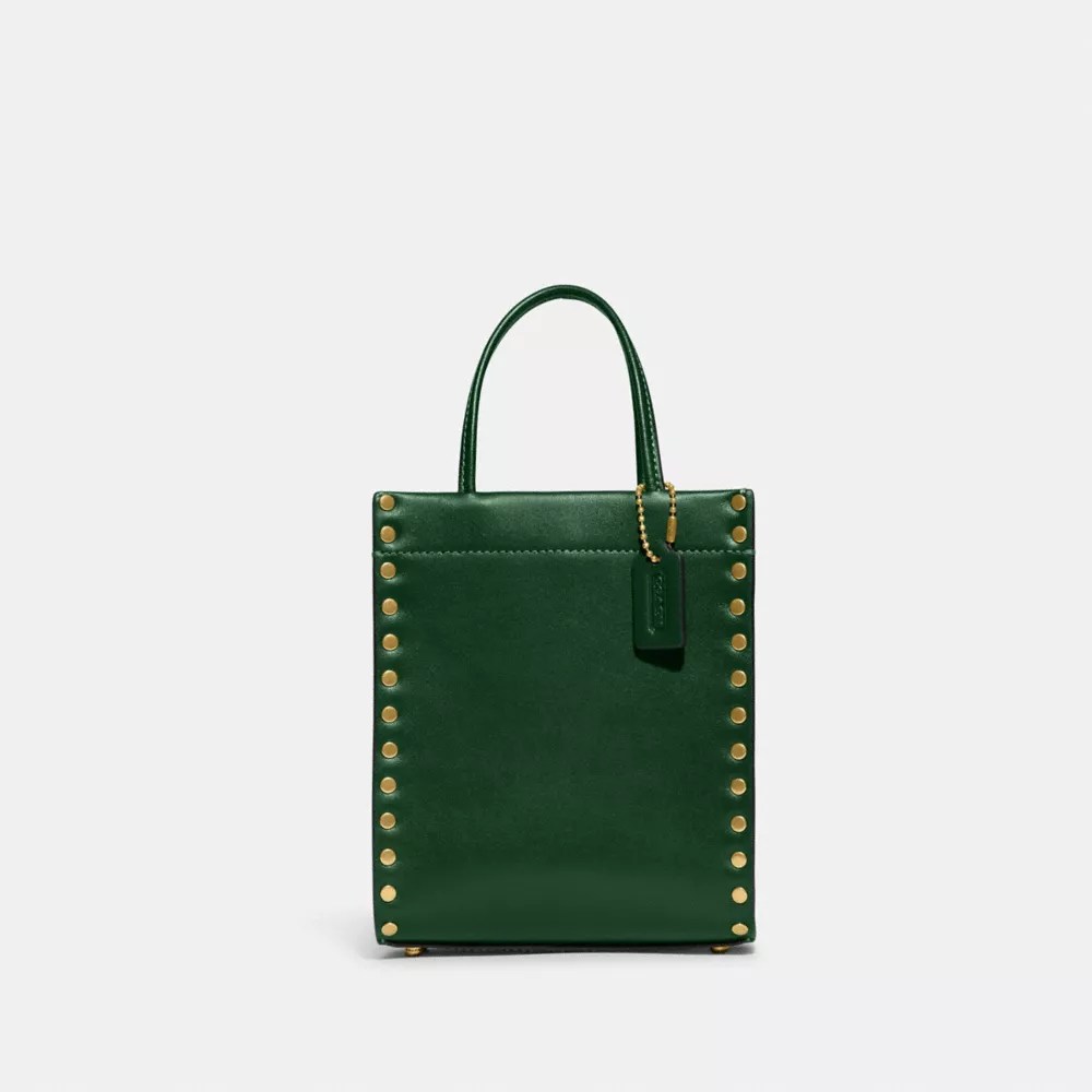 COACH® Mini Cashin Tote With Rivets