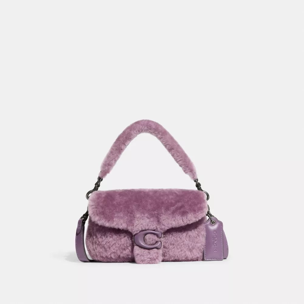 COACH® Pillow Tabby Shoulder Bag 18 In Shearling