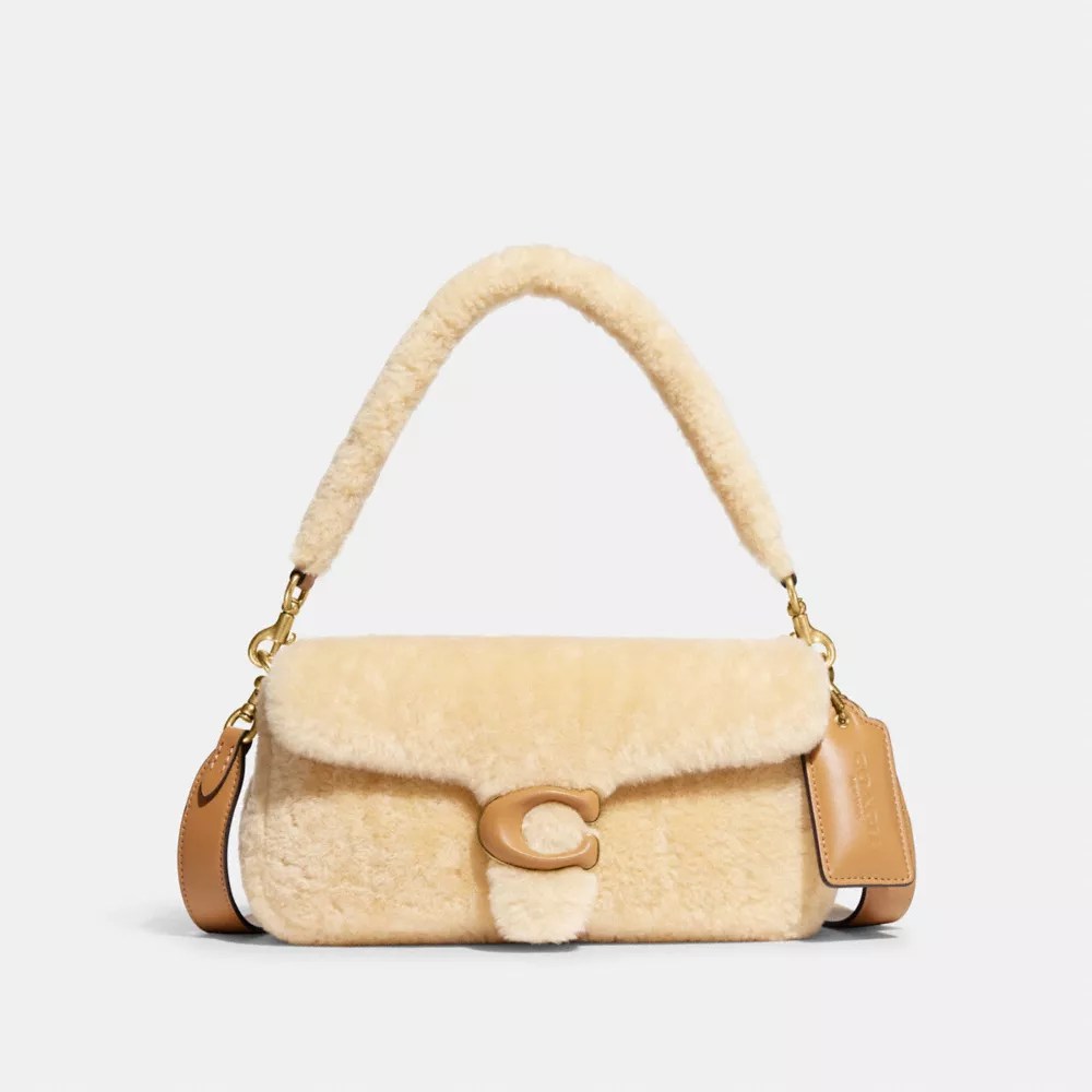 COACH® Pillow Tabby Shoulder Bag 26 In Shearling