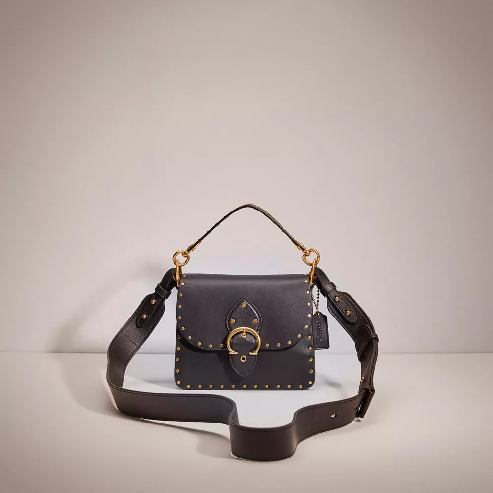 Restored Beat Shoulder Bag 18 With Rivets COACH®