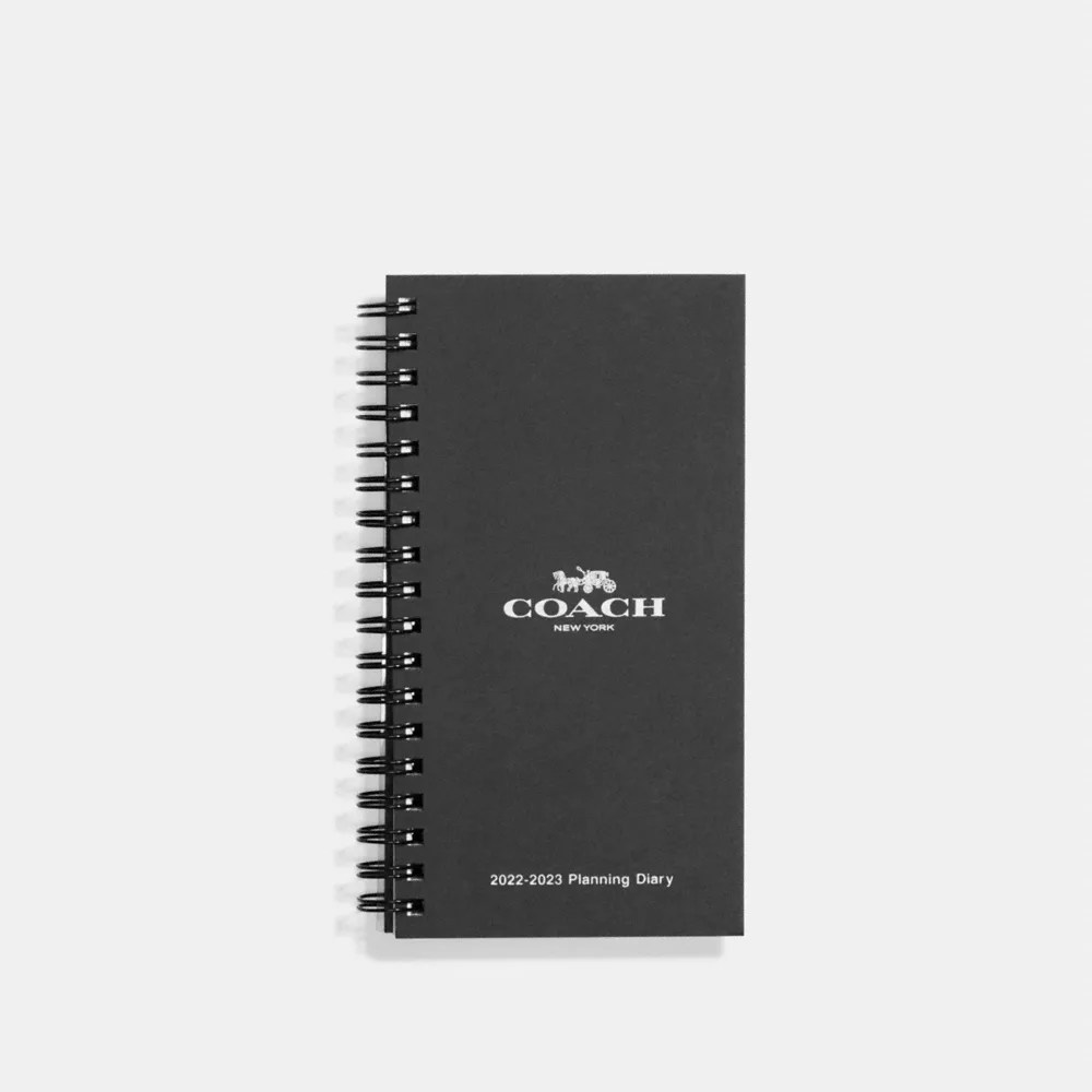 2022 2023 4 X7 Spiral Diary Book COACH®