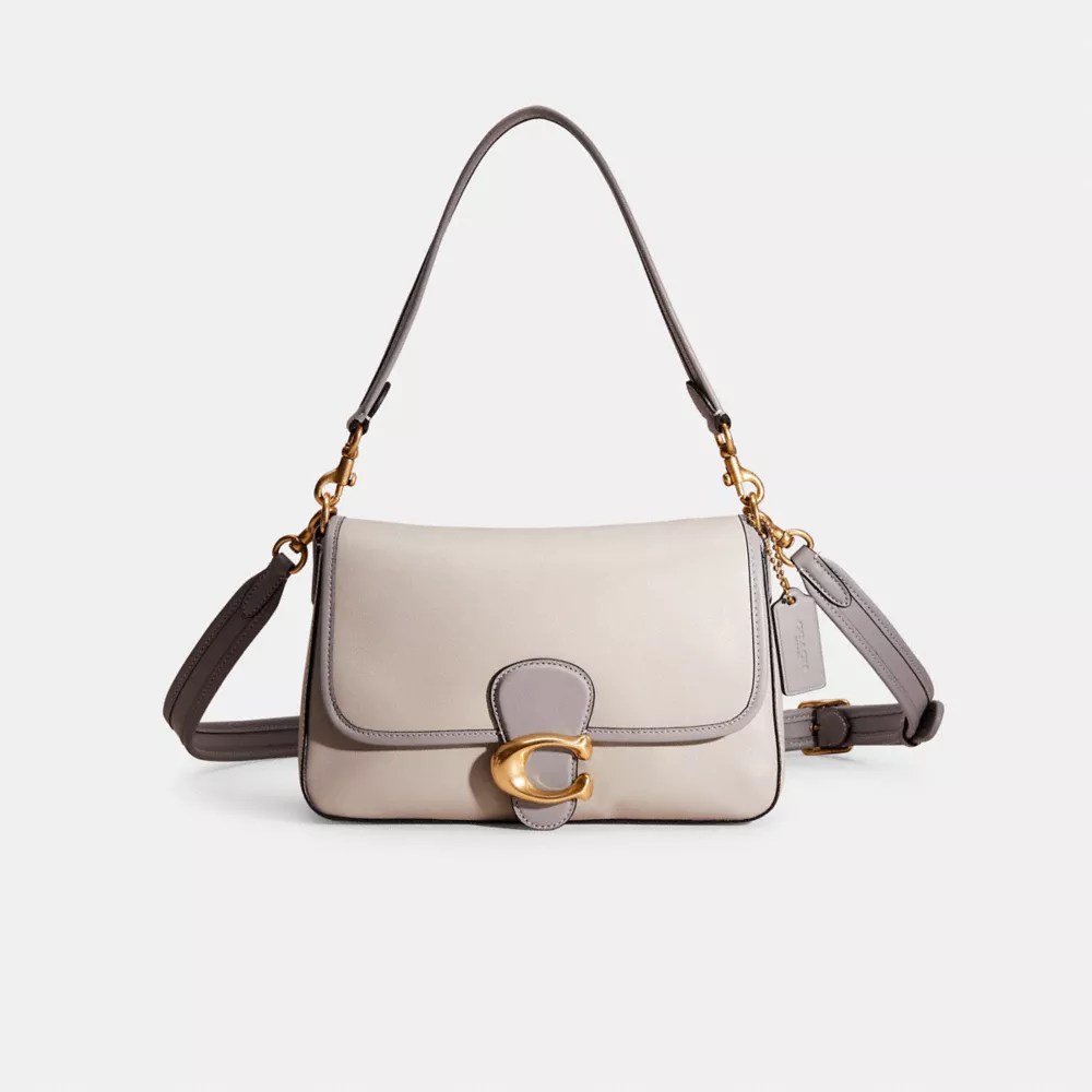 Restored Soft Tabby Shoulder Bag In Colorblock COACH®