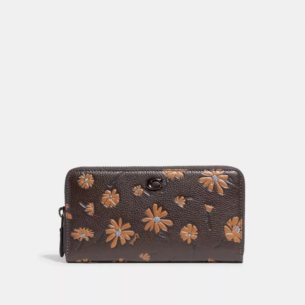 Introducir 50+ imagen floral coach wallet women Abzlocal.mx