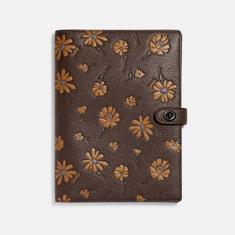 Notebook With Floral Print COACH®