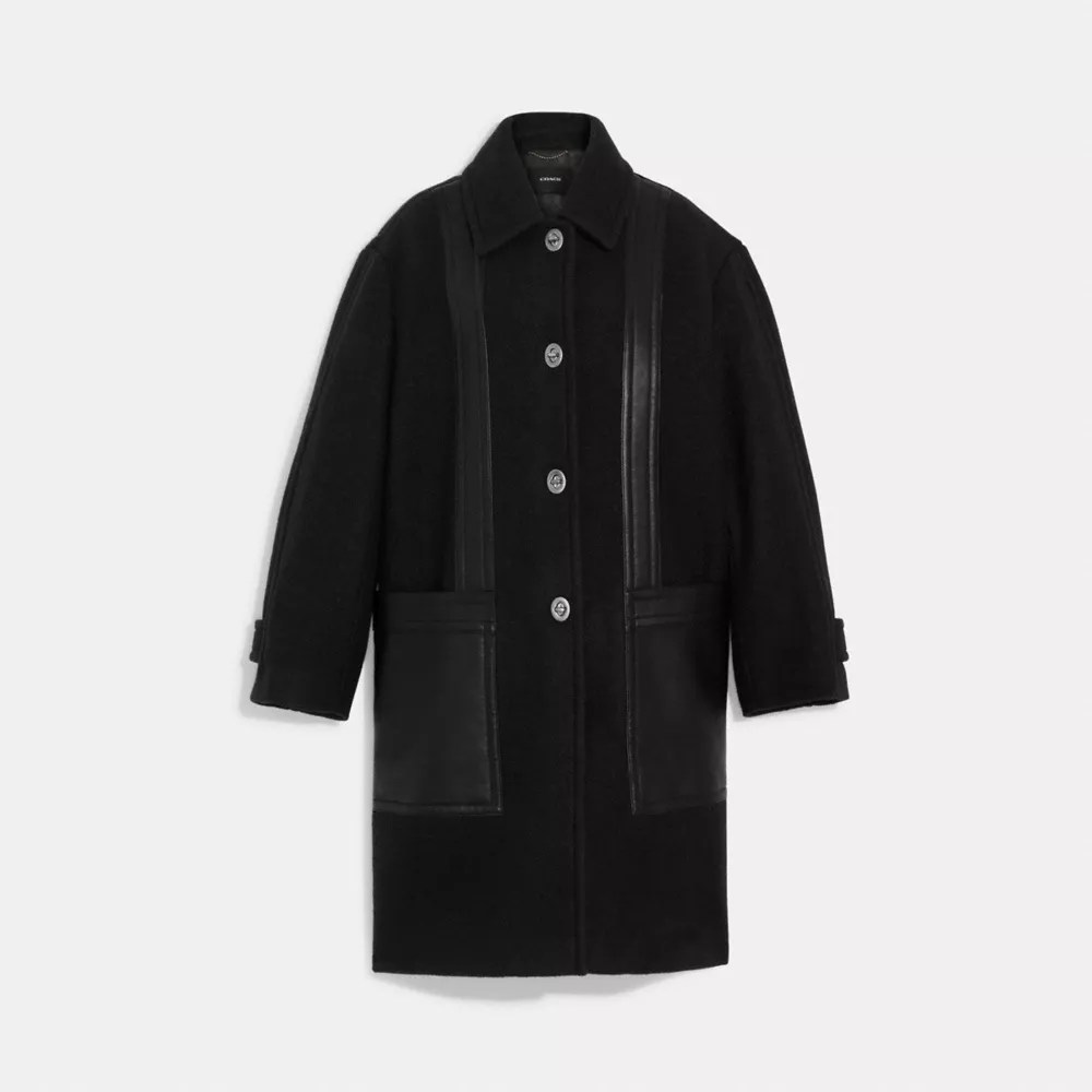 COACH® Wool Coat
