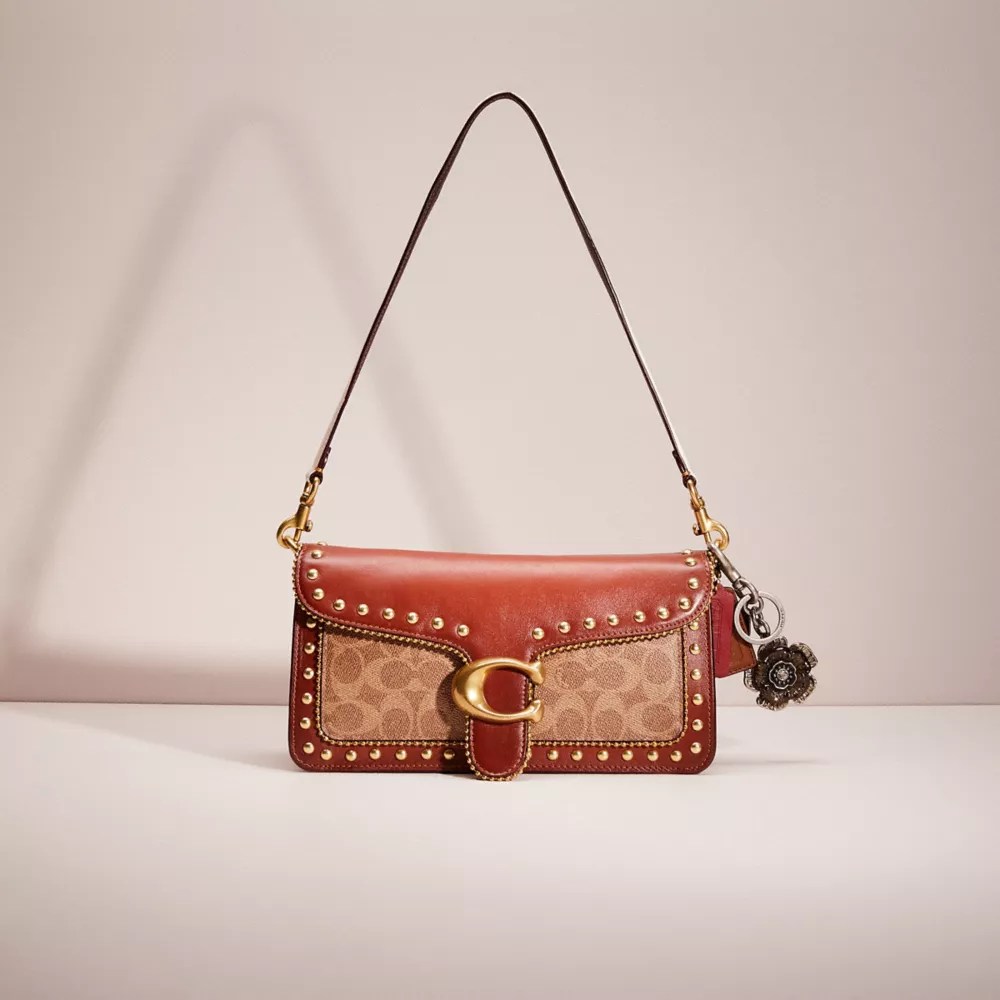 Coach Tabby Shoulder Bag 26 Signature Canvas ModeSens
