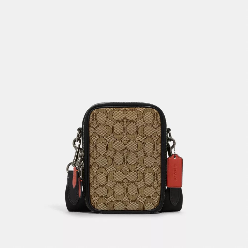 Coach Outlet Stanton Crossbody In Signature Jacquard In Multi ModeSens
