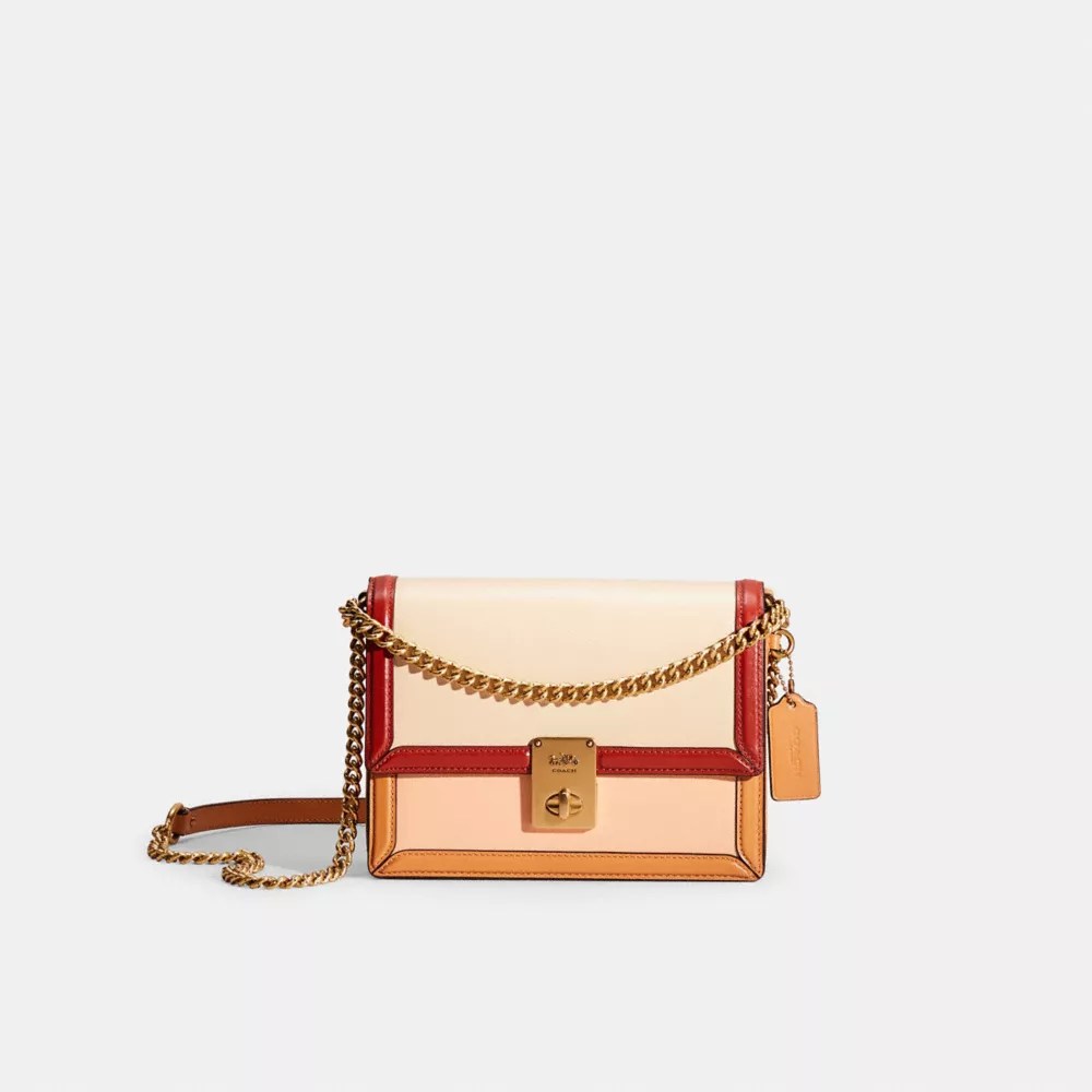 Restored Hutton Shoulder Bag In Colorblock COACH®