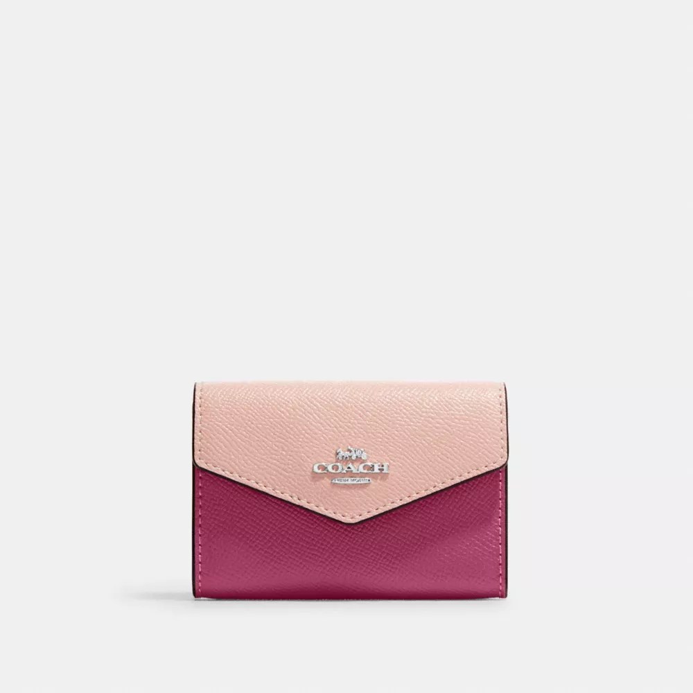 COACH® Flap Card Case In Colorblock