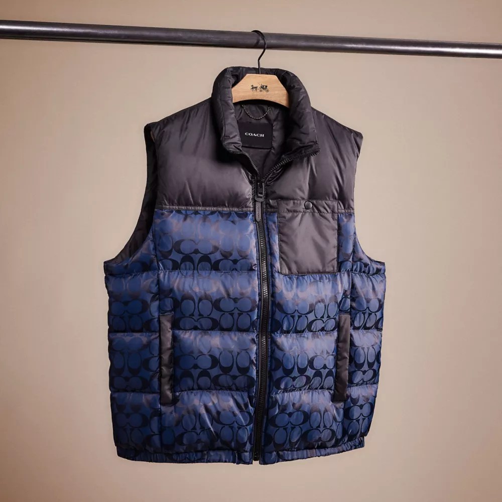 Restored Signature Puffer Vest COACH®