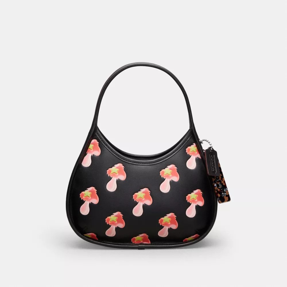 Ergo Bag In Coachtopia Leather With Mushroom Print Coachtopia