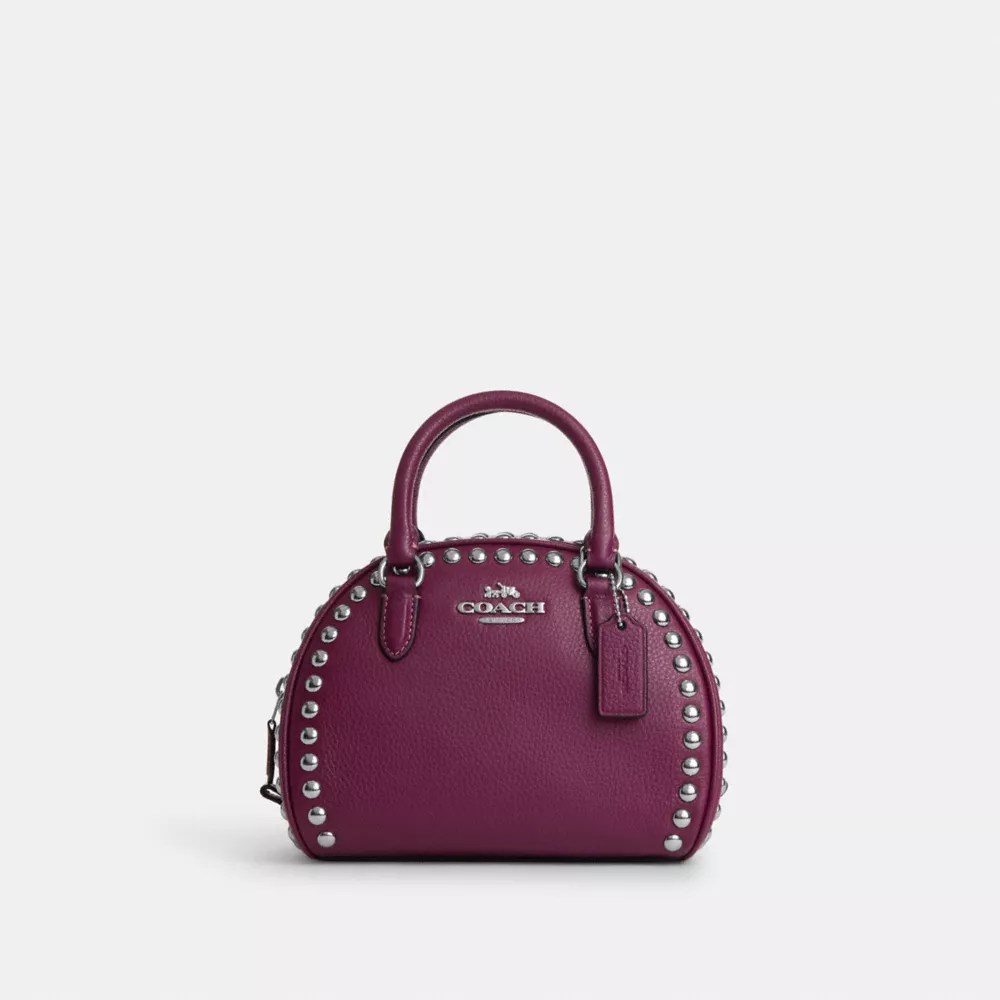 COACH® Sydney Satchel With Rivets