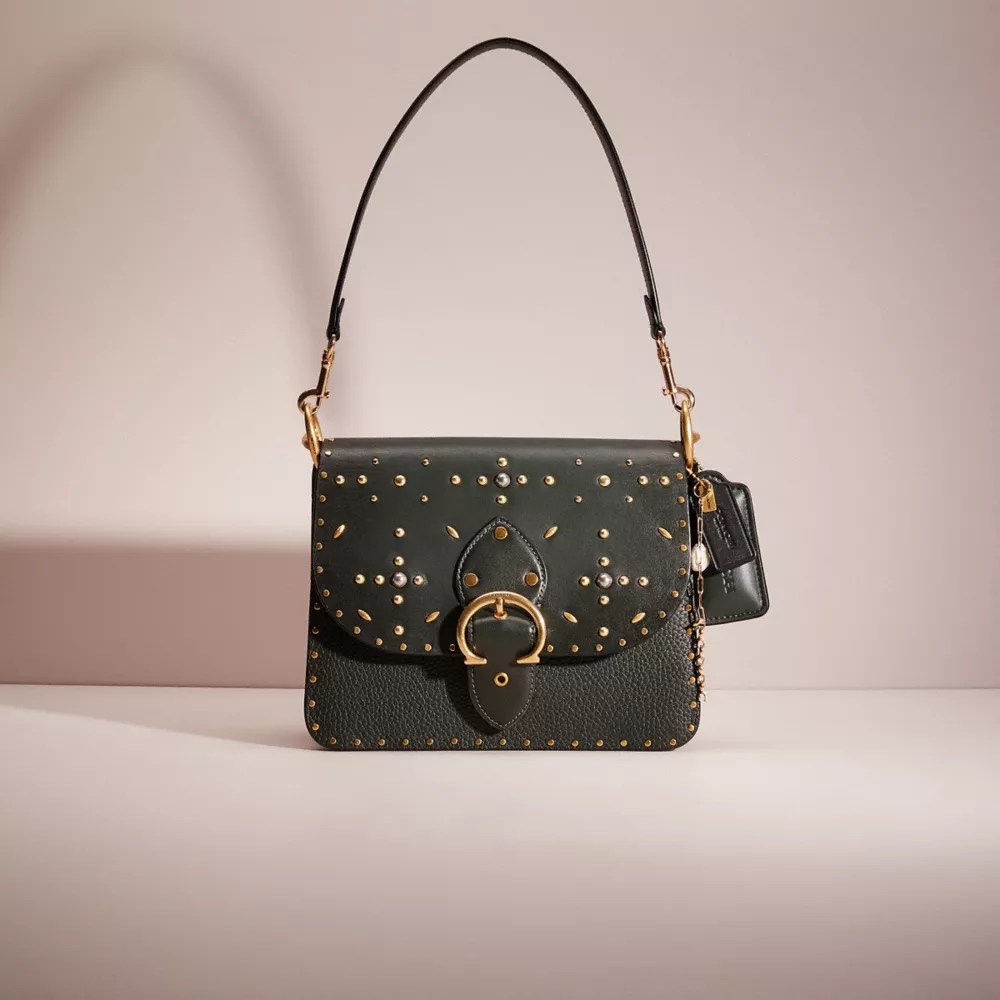 Upcrafted Beat Shoulder Bag With Rivets COACH®