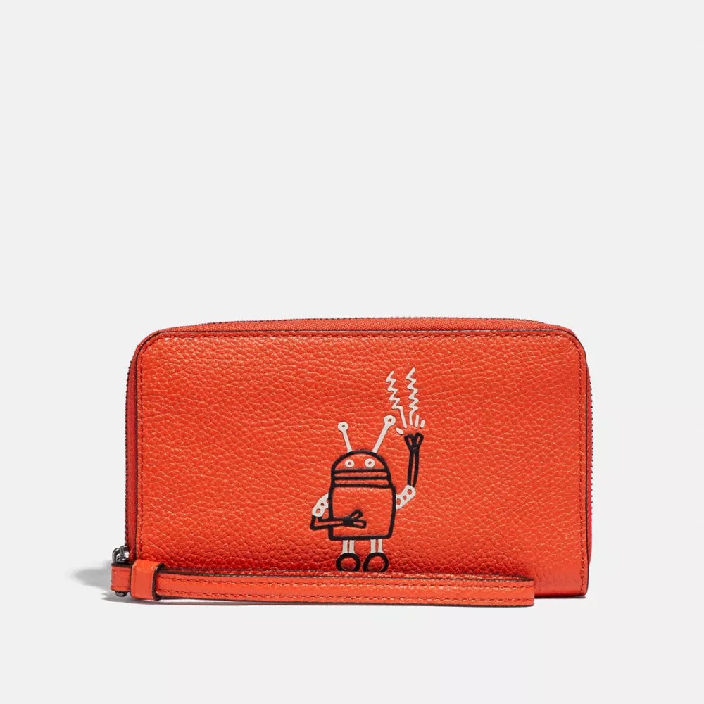 COACH® Outlet Keith Haring Phone Wallet