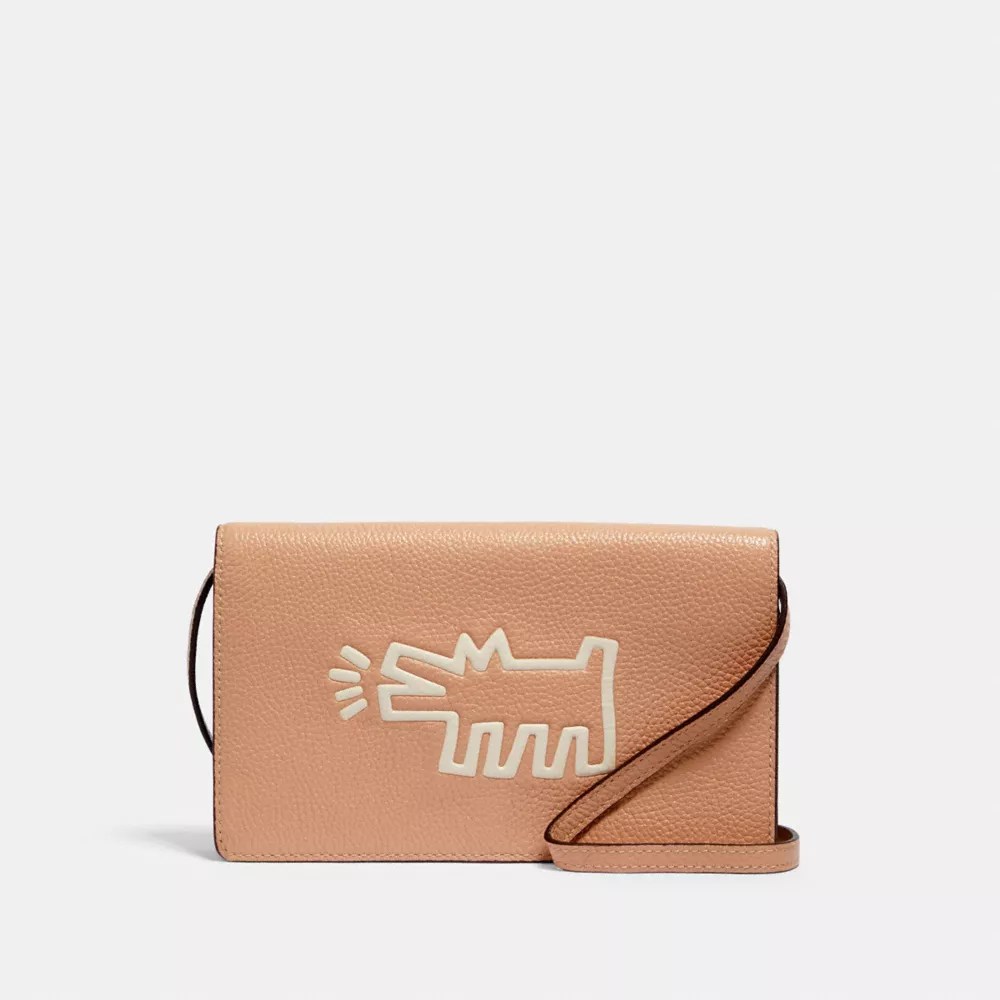 COACH® Outlet Keith Haring Hayden Foldover Crossbody Clutch