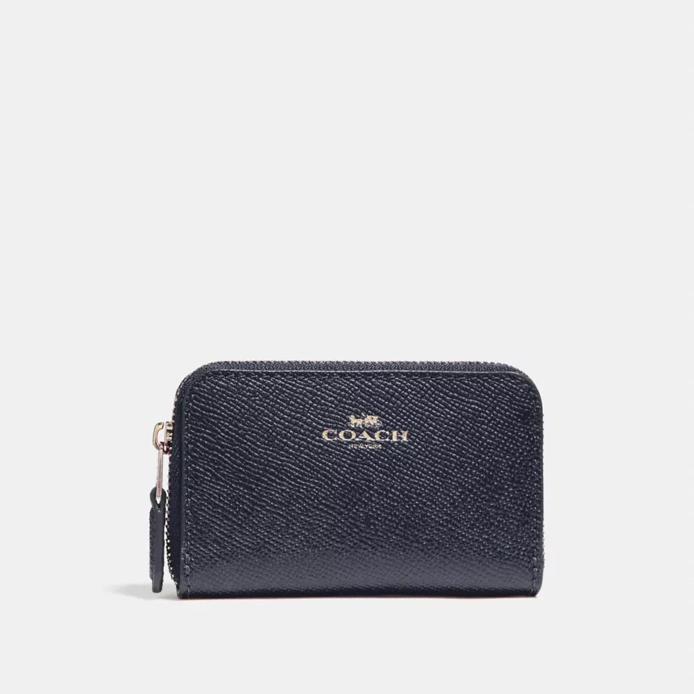 Coach Women's Zip Around Coin Case In Gold/midnight ModeSens