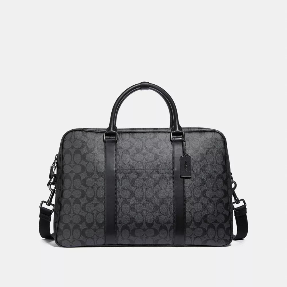 COACH® Outlet Overnight Bag In Signature Canvas