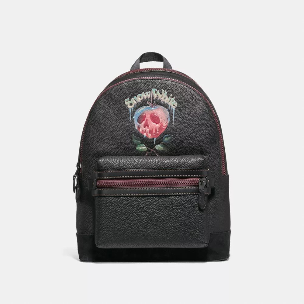 COACH® Outlet Disney X Coach Academy Backpack With Poison Apple Graphic