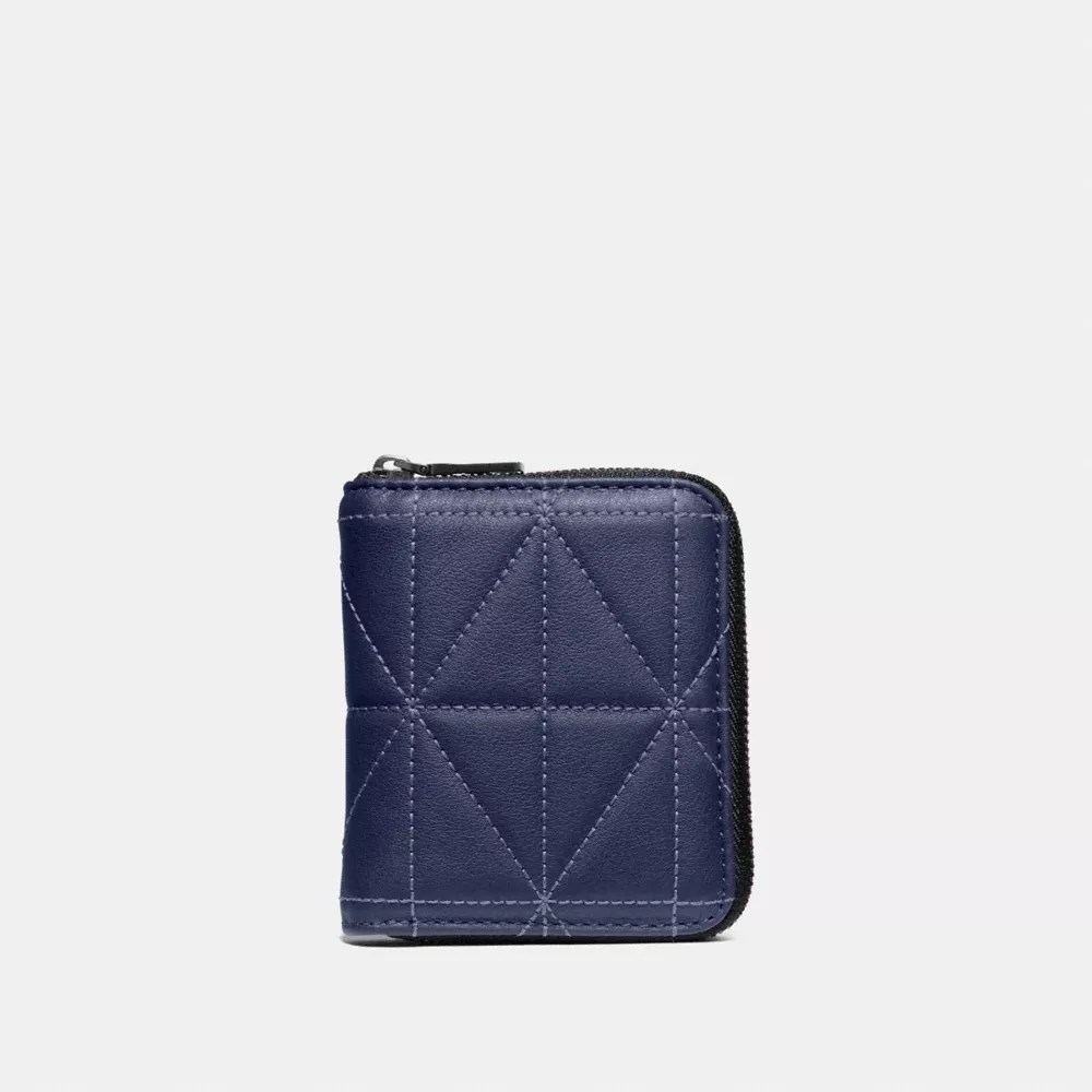 COACH® Outlet Small Zip Around Wallet With Quilting