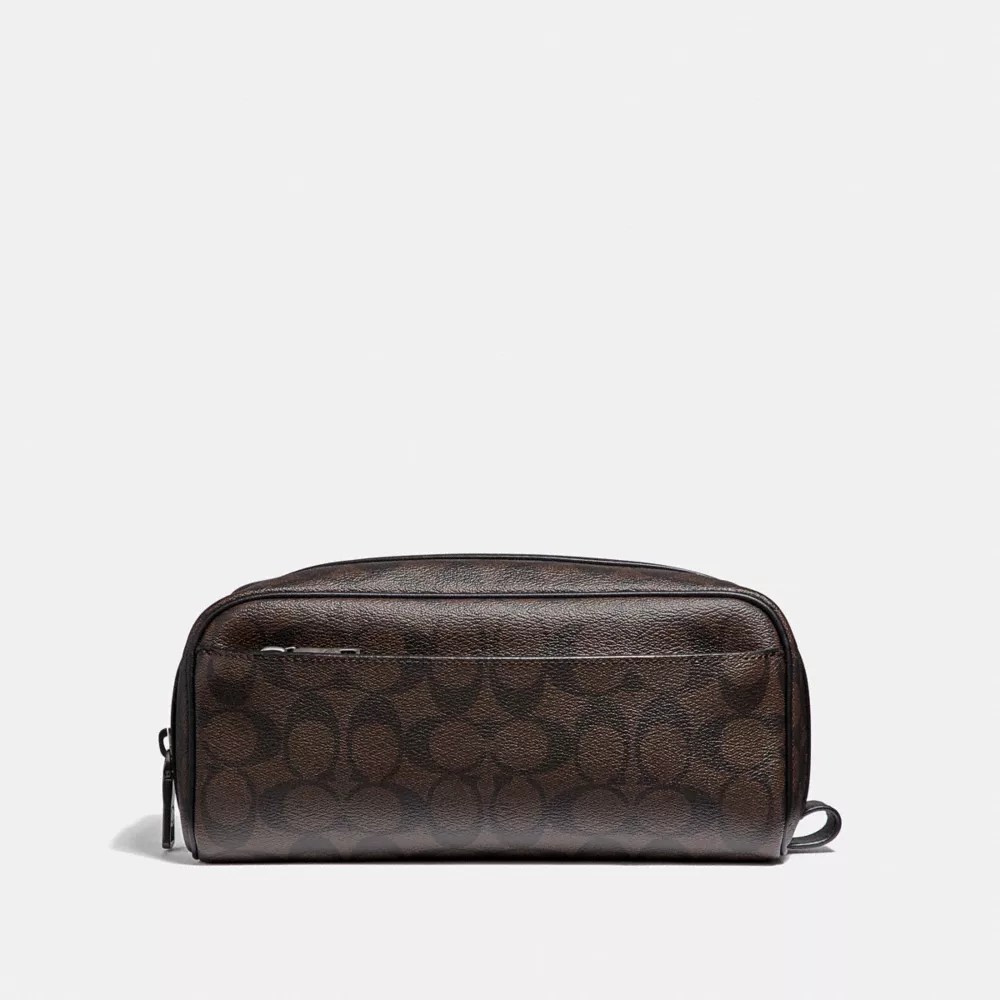 COACH® Outlet Travel Kit In Signature Canvas