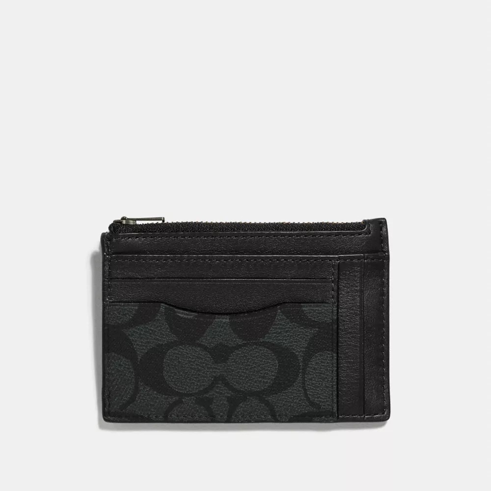 COACH® Outlet Multiway Zip Card Case In Signature Canvas