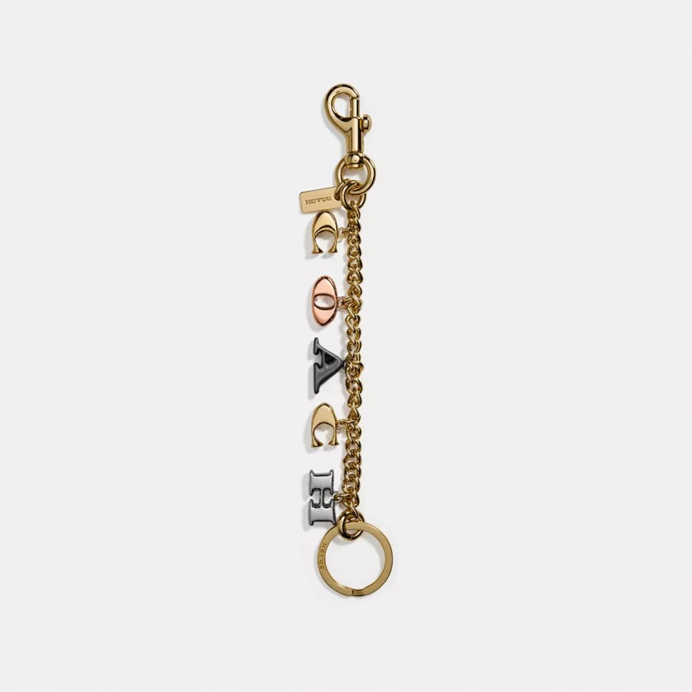 COACH® Outlet Coach Motifs Chain Bag Charm