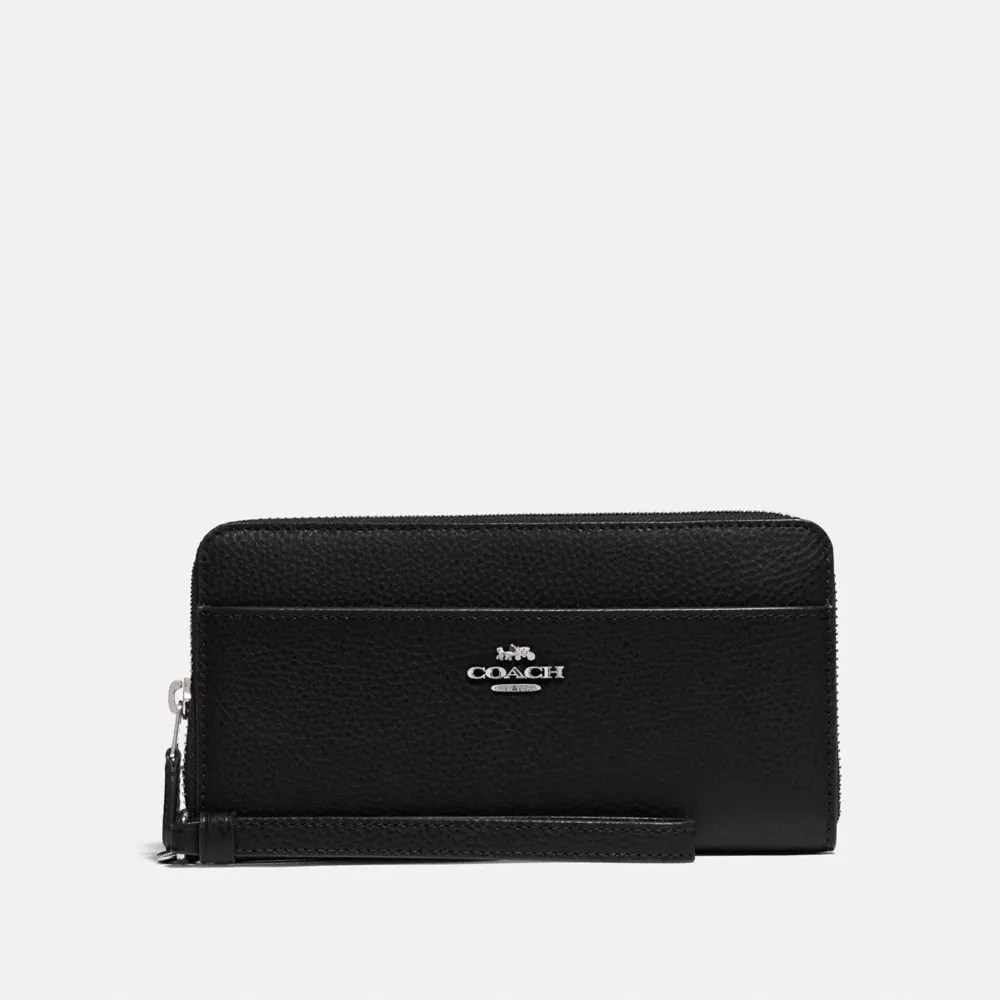 COACH® Outlet Accordion Zip Wallet With Wristlet Strap