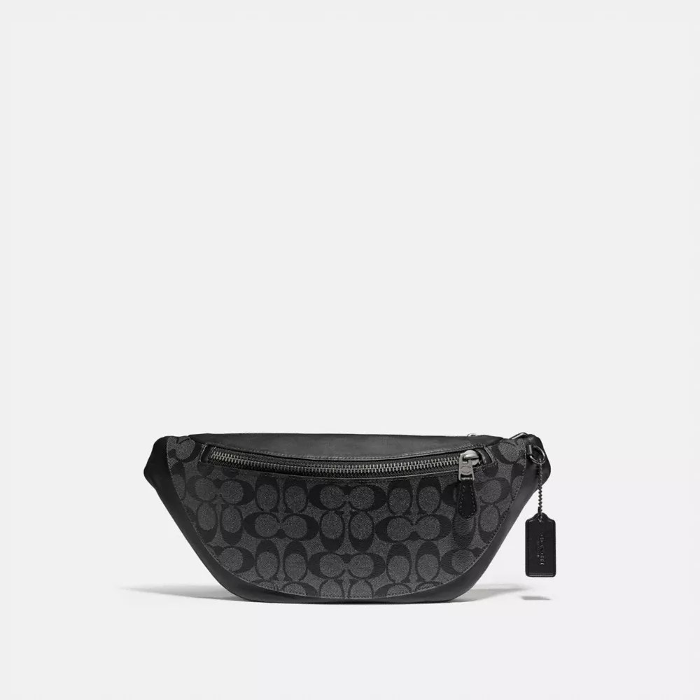 COACH® Outlet Warren Belt Bag In Signature Canvas