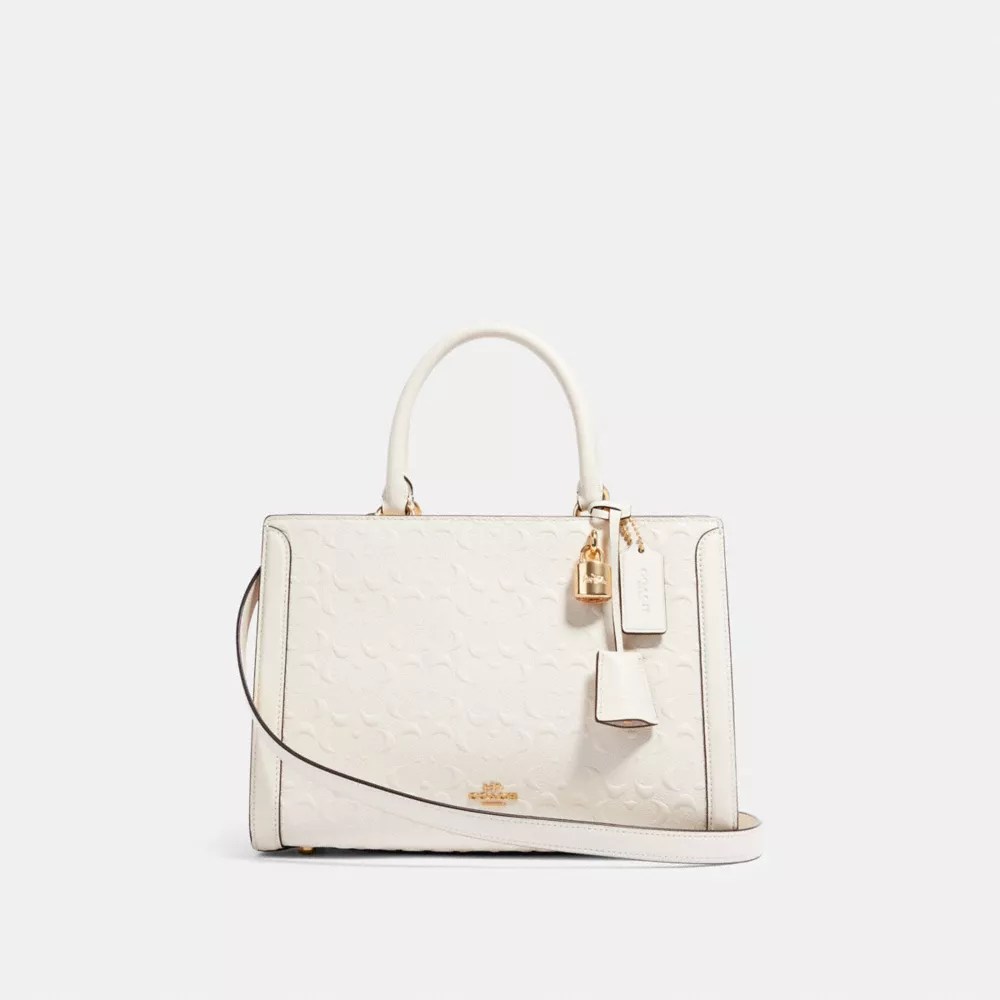 COACH® Outlet Zoe Carryall In Signature Leather