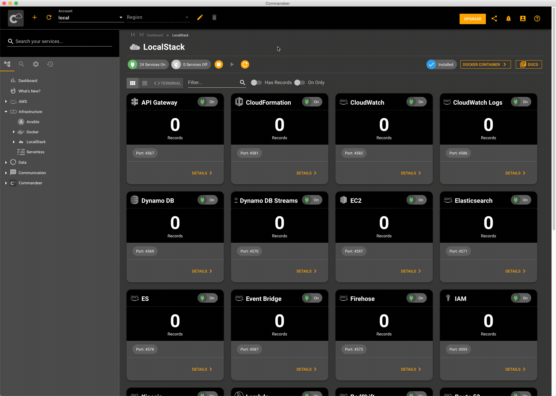 What is LocalStack Commandeer Docs