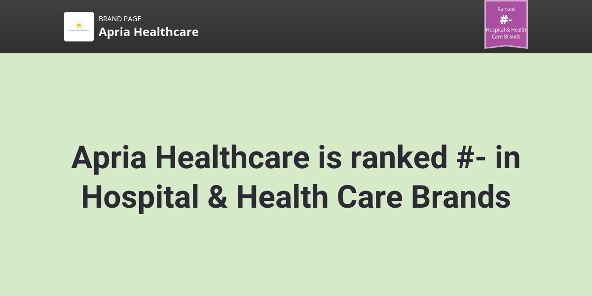 Apria Healthcare NPS & Customer Reviews Comparably