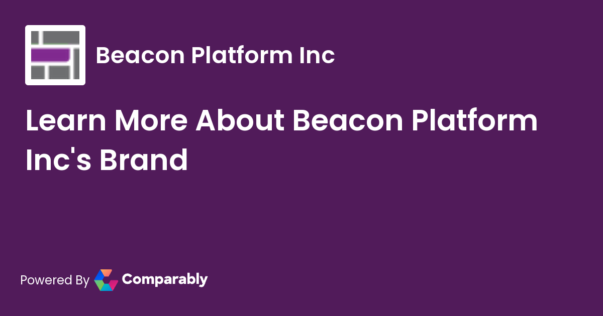 Beacon Platform Inc NPS & Customer Reviews Comparably