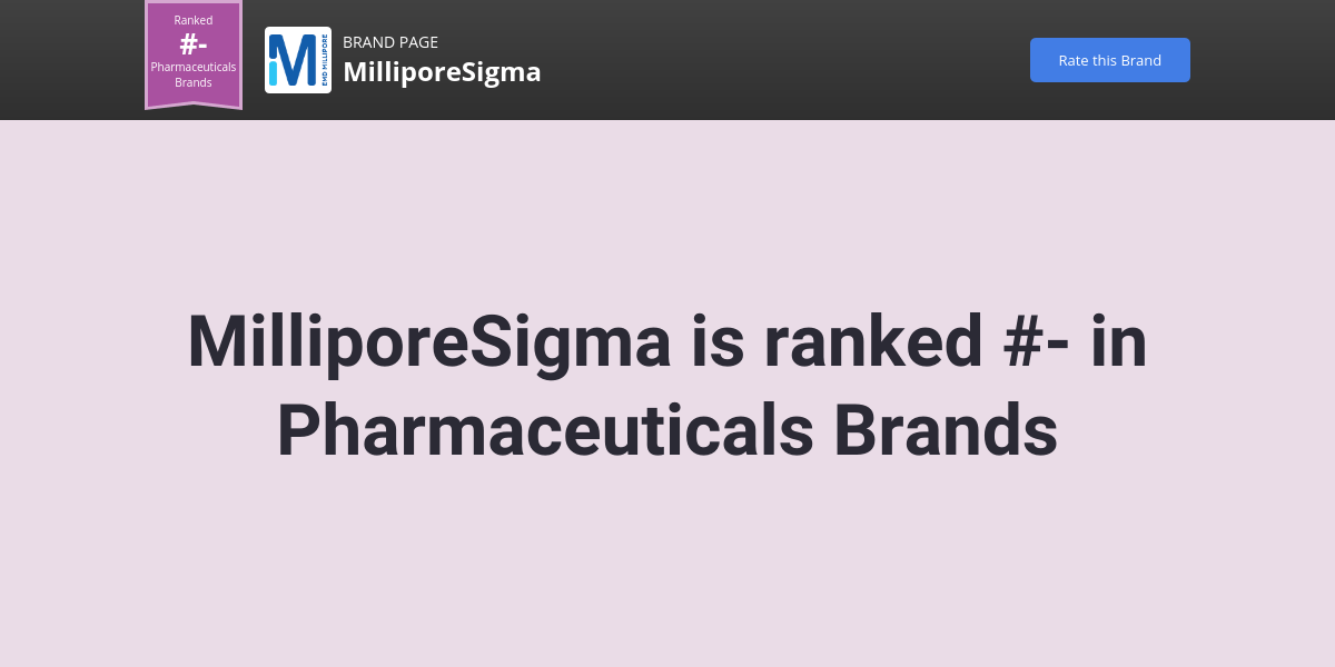 MilliporeSigma NPS & Customer Reviews Comparably