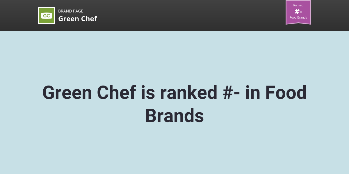Green Chef NPS & Customer Reviews Comparably
