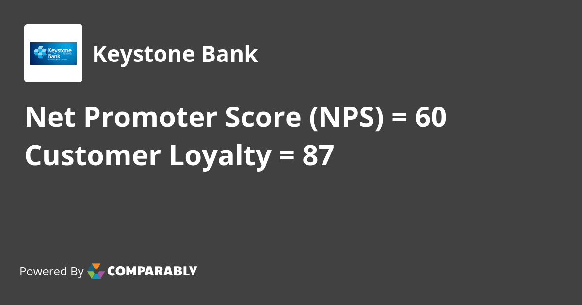 Keystone Bank NPS & Customer Reviews Comparably