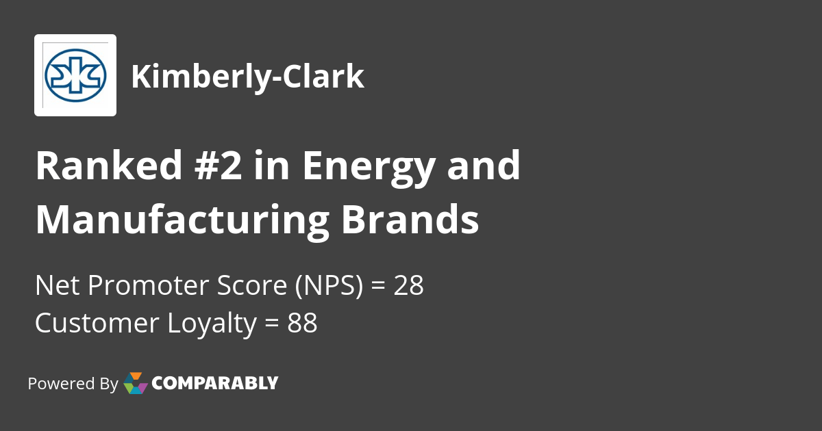 KimberlyClark NPS & Customer Reviews Comparably