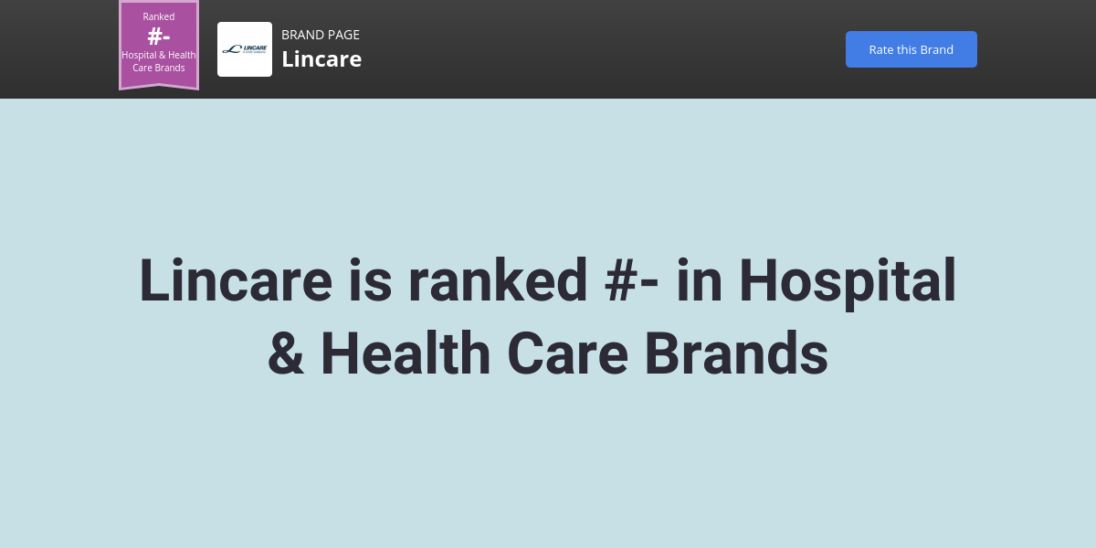 Lincare NPS & Customer Reviews Comparably