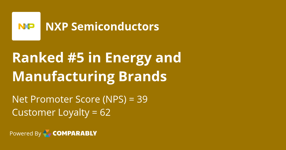 NXP Semiconductors NPS & Customer Reviews Comparably