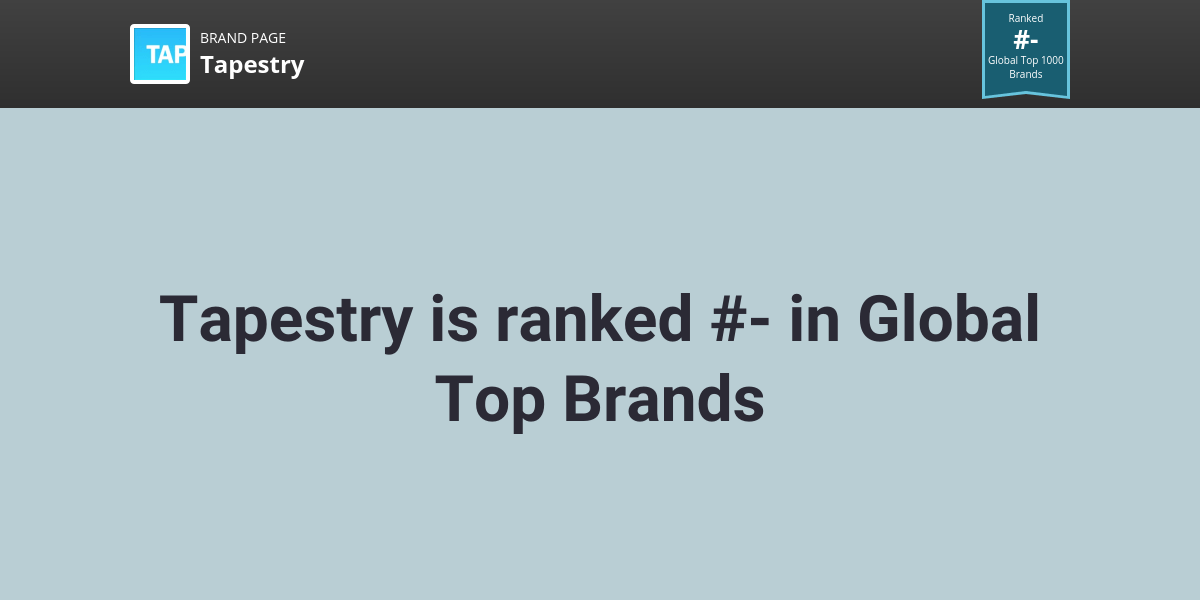 Tapestry NPS & Customer Reviews Comparably