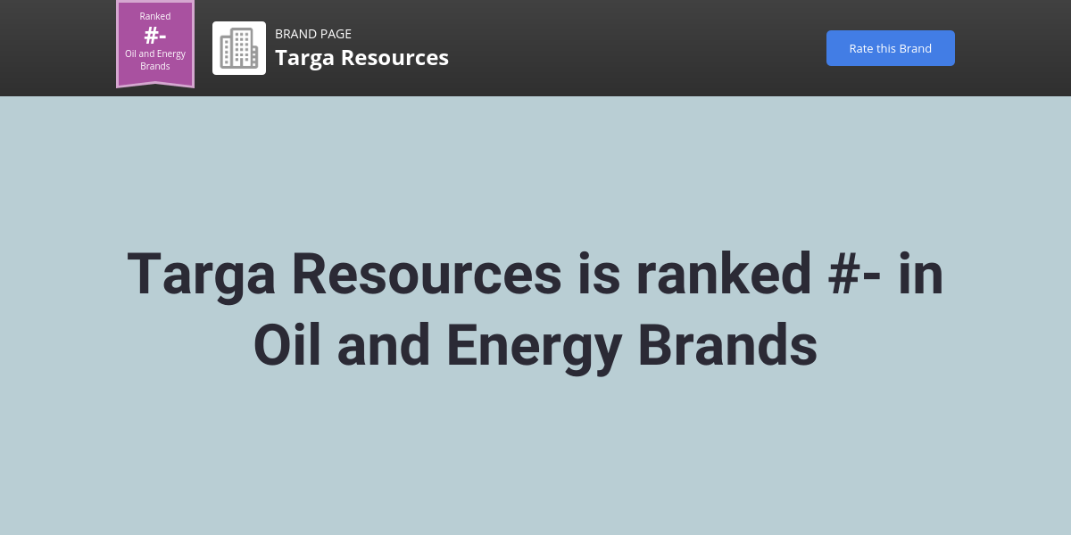 Targa Resources NPS & Customer Reviews Comparably